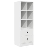 Highboard with Drawer White 45.5 x 34 x 127 cm Engineered wood - Front View