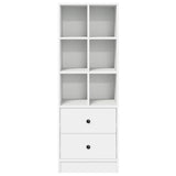 Highboard with Drawer White 45.5 x 34 x 127 cm Engineered wood - Rear View