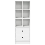 Highboard White 45,5 x 34 x 127 cm
