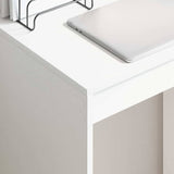 Desk Other White 60 x 40 x 76 cm Engineered wood - Top-Down View