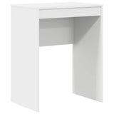 Desk White 60 x 40 x 76 cm - Front View