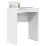 Desk White 60 x 40 x 76 cm - Side View