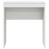 Desk White 70 x 40 x 76 cm - 45-Degree Angle