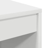 Desk White 80 x 40 x 76 cm - Low Angle