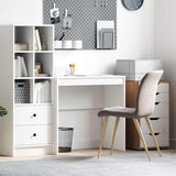 Desk Other White 80 x 40 x 76 cm Engineered wood