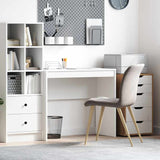 Desk Other White 90 x 40 x 76 cm Engineered wood