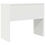 Desk White 90 x 40 x 76 cm - Close-Up Angle