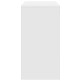 Desk White 90 x 40 x 76 cm - Rear View
