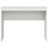 Desk White 100 x 40 x 76 cm - 45-Degree Angle
