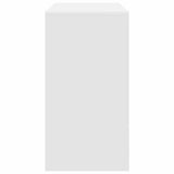 Desk Other White 100 x 40 x 76 cm Engineered wood - Rear View