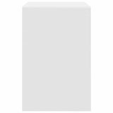 Desk Other White 70 x 50 x 76 cm Engineered wood - Rear View