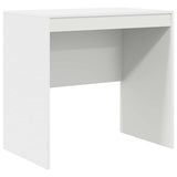 Desk Other White 80 x 50 x 76 cm Engineered wood - Front View