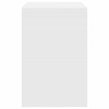 Desk Other White 90 x 50 x 76 cm Engineered wood - Rear View