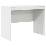 Desk Other White 100 x 50 x 76 cm Engineered wood - Front View