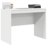 Desk Other White 100 x 50 x 76 cm Engineered wood - Side View