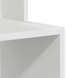 Desk with Shelf White 106 x 40 x 88.5 cm Engineered Wood - Extra Image