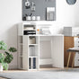 Desk White Engineered Wood 90 x 48 x 101,5 cm