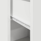 Sideboard with Drawer White 38 x 34 x 75 cm