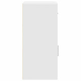 Sideboard with Drawer White 38 x 34 x 75 cm - Close-Up Angle