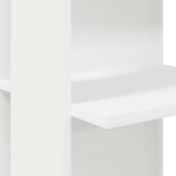 Corner Desk White 140 x 113,5 x 75 cm Engineered Wood