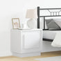 Bedside Cabinet White 44 x 34,5 x 45 cm Engineered Wood