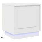 Bedside Cabinet White 44 x 34,5 x 45 cm Engineered Wood