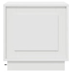 Bedside Cabinet White 44 x 34,5 x 45 cm Engineered Wood