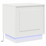 Bedside Cabinet 2 pcs White 44 x 34,5 x 45 cm Engineered Wood