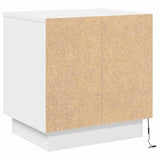 Bedside Cabinet 2 pcs White 44 x 34.5 x 45 cm Engineered wood - Extra Image
