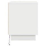 Bedside Cabinet 2 pcs White 44 x 34,5 x 45 cm Engineered Wood