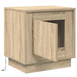 Bedside Cabinet 2 pcs Sonoma Oak 44 x 34,5 x 45 cm