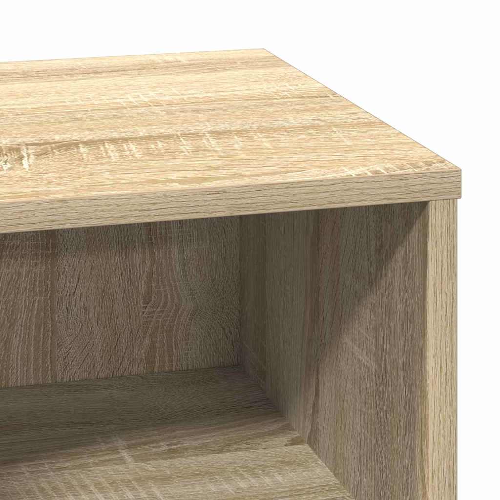 Bedside Cabinet with Drawer 2 pcs Sonoma oak 50 x 34.5 x 50 cm.