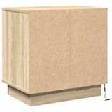 Bedside Cabinet with Drawer 2 pcs Sonoma Oak 50 x 34,5 x 50 cm.
