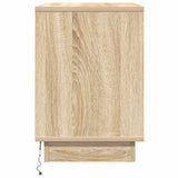 Bedside Cabinet with Drawer 2 pcs Sonoma Oak 50 x 34,5 x 50 cm.