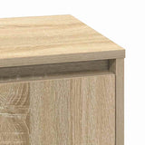 Bedside Cabinet with 2 pcs Sonoma oak 39 x 34.5 x 50 cm - Extra Image