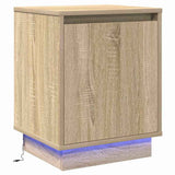 Bedside Cabinet 2 pcs Sonoma Oak 39 x 34,5 x 50 cm