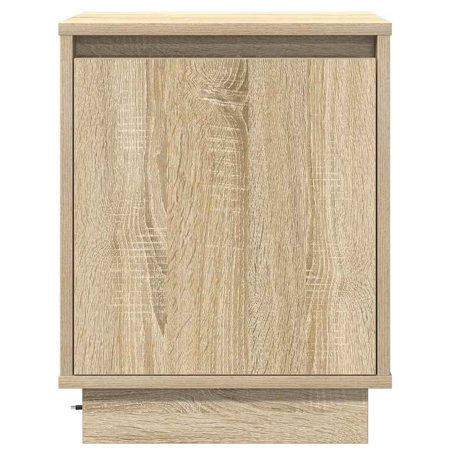 Bedside Cabinet 2 pcs Sonoma Oak 39 x 34,5 x 50 cm