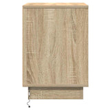 Bedside Cabinet with 2 pcs Sonoma oak 39 x 34.5 x 50 cm - Extra Image