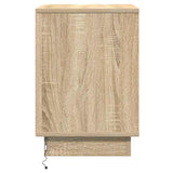 Bedside Cabinet with Drawer 2 pcs Sonoma Oak 39 x 34,5 x 50 cm