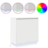 Sideboard with Shelf White 71 x 34.5 x 75 cm Engineered wood - Top-Down View