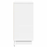 LED Sideboard White 71 x 34,5 x 75 cm Engineered Wood - Extra Image