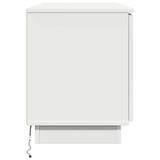 TV Cabinet 100 x 38 x 49 cm White Engineered Wood