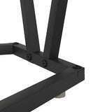Coffee Table Black Oak 80 x 40 x 40.5 cm