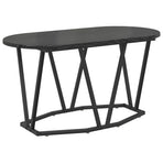 Coffee Table Black Oak 80 x 40 x 40.5 cm