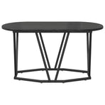 Coffee Table Black Oak 80 x 40 x 40.5 cm