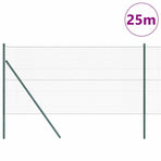 Hexagonal Fence Ground Fix 25 x 1 m PVC-Coated Steel Mesh