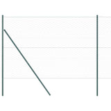 Hexagonal Fence Ground Fix 25 x 1,5 m PVC-Coated Steel Green