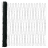 Hexagonal Fence Ground Fix 25 x 1,5 m PVC-Coated Steel Green