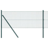 Welded Wire Fence Ground Fix 25 x 0,5 m PVC-Coated Steel Green