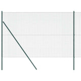 Welded Wire Fence Ground Fix 25 x 1,5 m PVC-Coated Steel Green